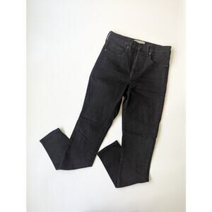 Everlane High Rise Skinny Jeans Size 27 Regular Black Jeans